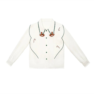 Original Design Carousel Contrast Shirt