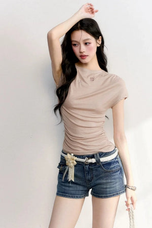 Original Handmade Lily Ribbon Brooch