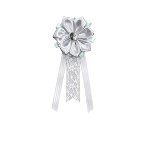 Original Handmade Lily Ribbon Brooch