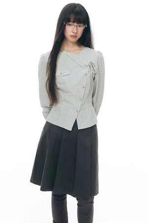 Original Pleated Workwear Skirt