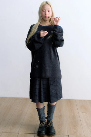 Original Pleated Workwear Skirt
