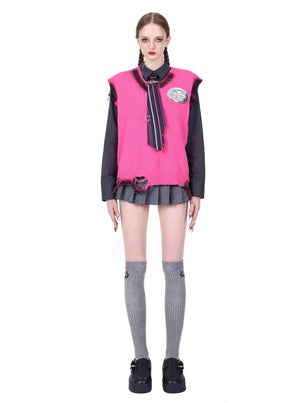 Original Three-Dimensional College Skirt