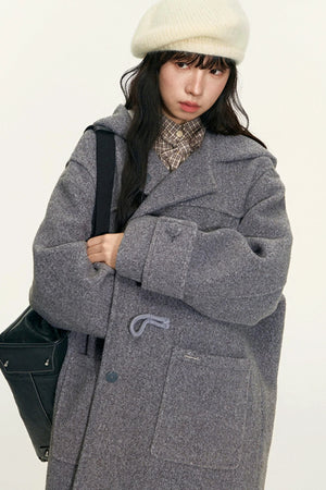Original Woolen Hooded Jacket