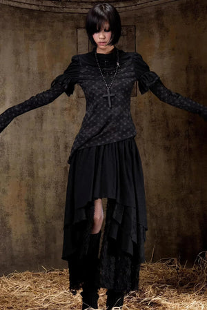 Palace-Style Knitted Top