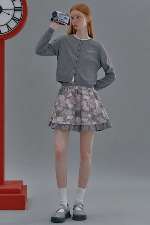 Paradise Lost Ruffled Puffy Skirt