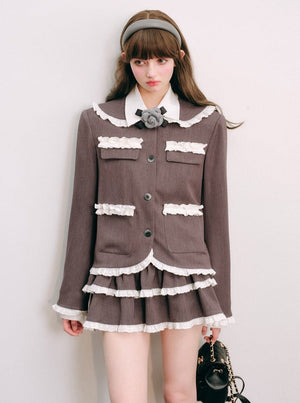 Parisian poetess two-piece set