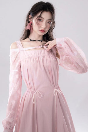 Pastel Blossom Two-Piece Set