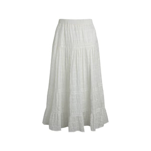 Patchwork Lace A-Line Skirt