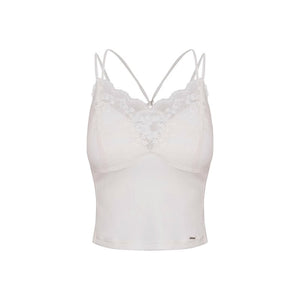 Patchwork Lace Camisole Set-Up