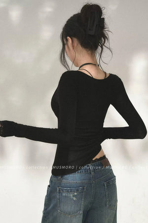 Patchwork Lace Knit Top