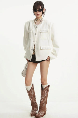 Pearl Black Luxury Jacket
