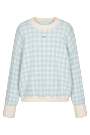 Pearl Jelly Bean Dropped Shoulder Sweater