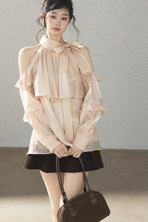 Pearl Luster Satin Blouse