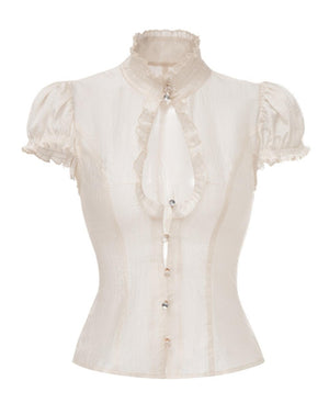 Pearl Waterdrop Top Skirt Set-Up