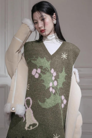 Pine Needle Knit Dress