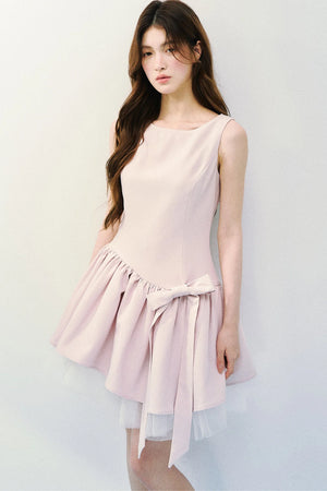 Pink and Gray Ballet Dress