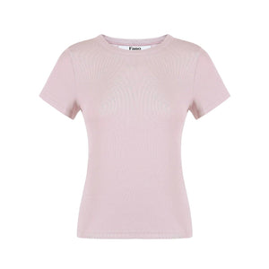 Pink Round Neck T-Shirt