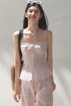 Pink Wide Leg Set-Up