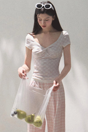 Pink Wide Leg Set-Up