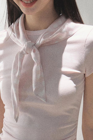 Plaid Cotton Tee