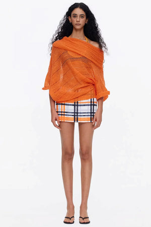 Plaid Retro Short Skirt