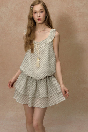 Plaid Retro Summer Dress