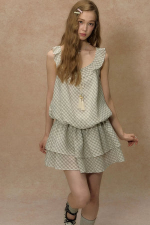 Plaid Retro Summer Dress