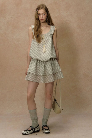 Plaid Retro Summer Dress