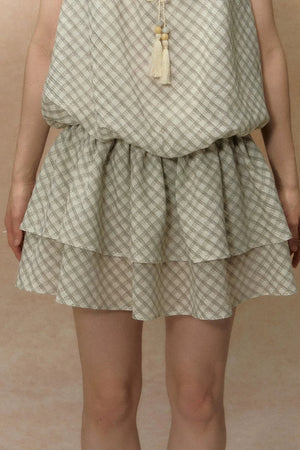 Plaid Retro Summer Dress