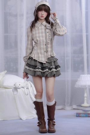 Plaid Rose Shirt