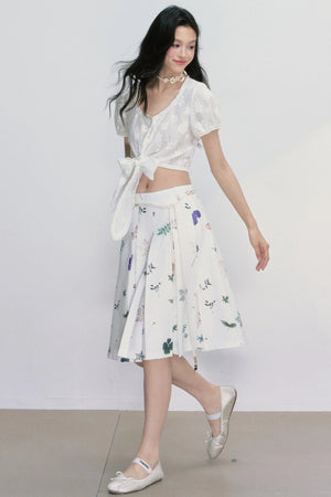 Plant A-Line Skirt
