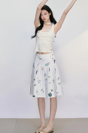 Plant A-Line Skirt