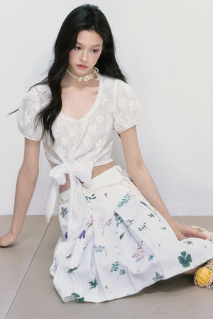 Plant A-Line Skirt