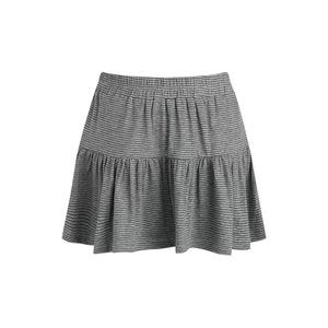 Pleated Cropped Skirt Set-Up