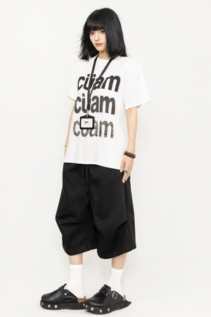 Pleated Culotte Pants