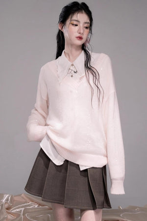 Pleated Skirt
