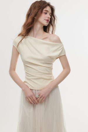 Pleated Summer T-Shirt