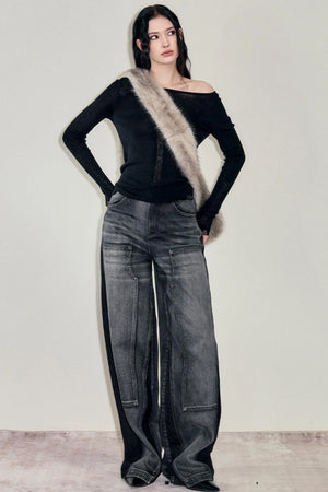 Plush Fur One-Shoulder Bag