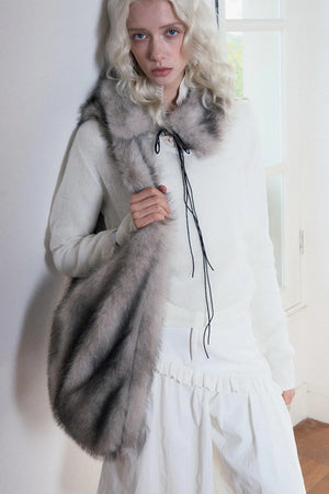 Plush Fur One-Shoulder Bag