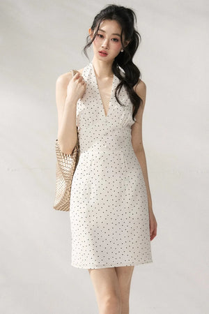 Polka Dot Bodycon Dress