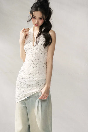 Polka Dot Bodycon Dress