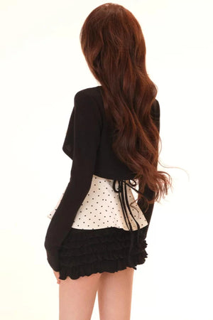 Polka Dot Cami Tiered Set-Up