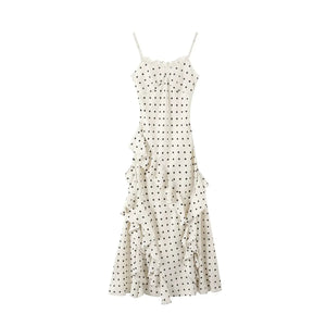 Polka Dot Commuter Dress Set-Up