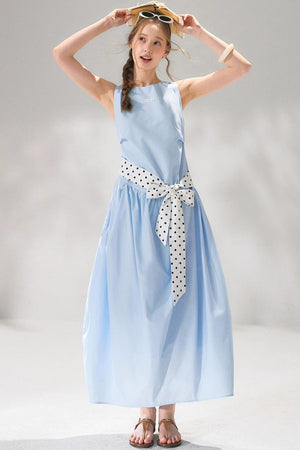 Polka Dot Floral Dress