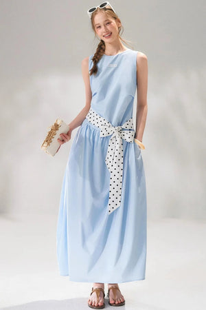 Polka Dot Floral Dress