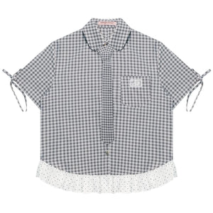 Polka Dot Lace Blouse