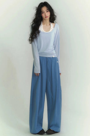Polka Dot Two-Piece Layered Set