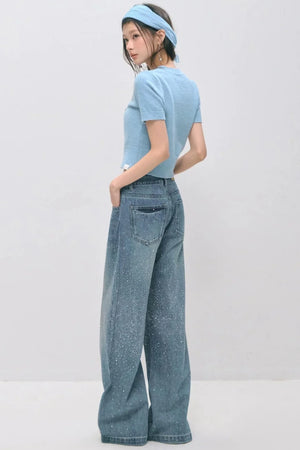 Pony Jacquard Short-Sleeved Top