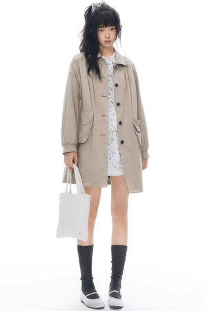 Pony Print Shirt Skirt Set-Up