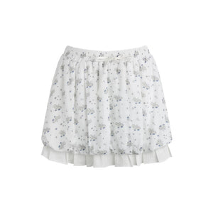 Pony Print Shirt Skirt Set-Up